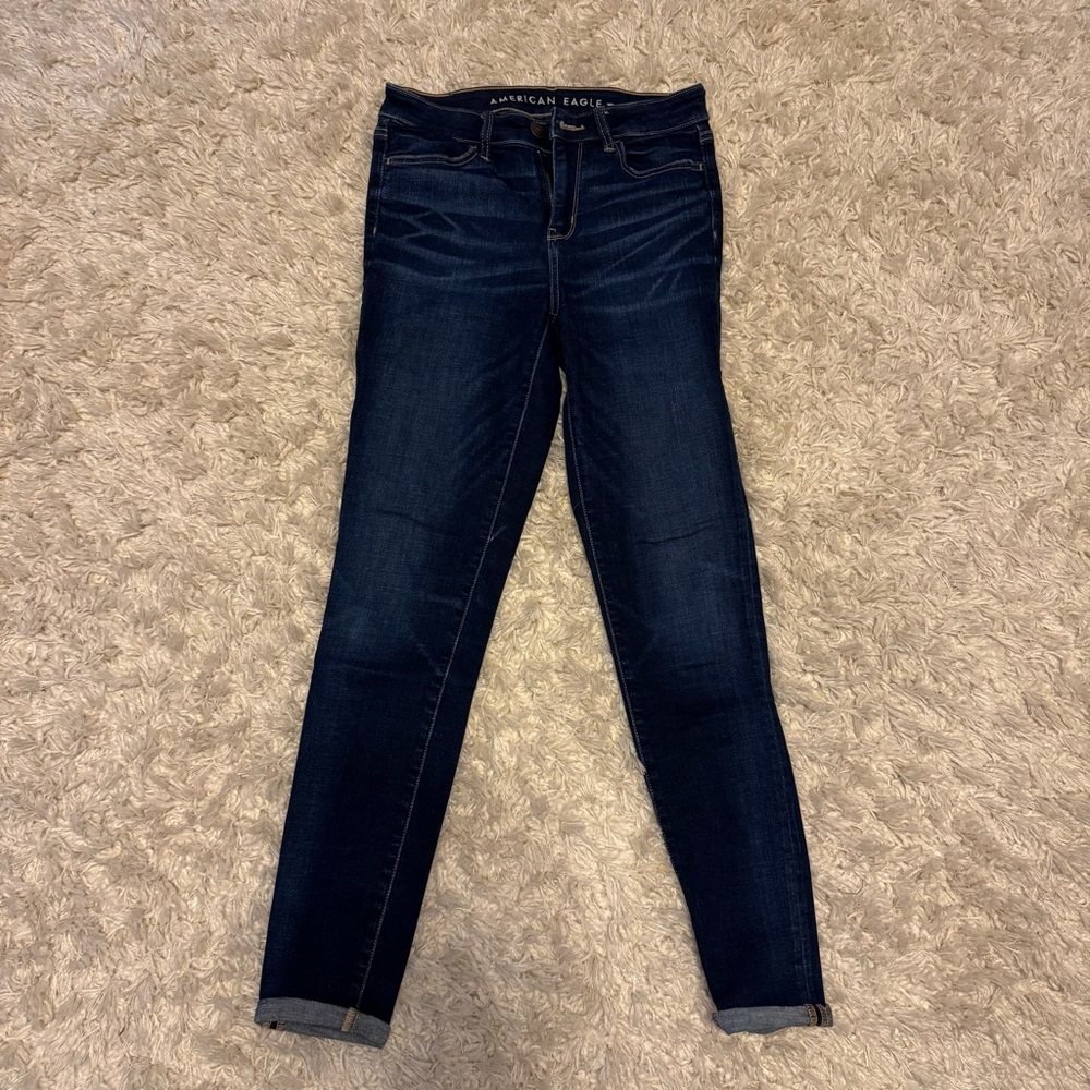 American Eagle Outfitters Blue Skinny Jeans